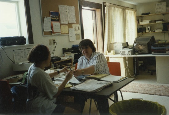 Kathy Gates and Namiko Saito, c1991.