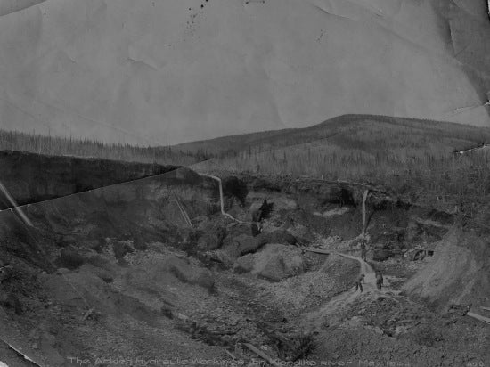 The Acklen Hydraulic Workings on Klondike River May 1904