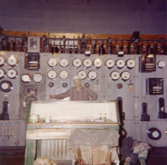 Interior, North Fork Power Plant, April 1965.