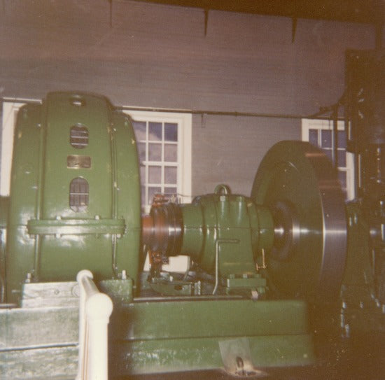 Interior, North Fork Power Plant, 1965
