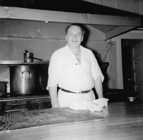 Sam the Blacksmith, October 1953.