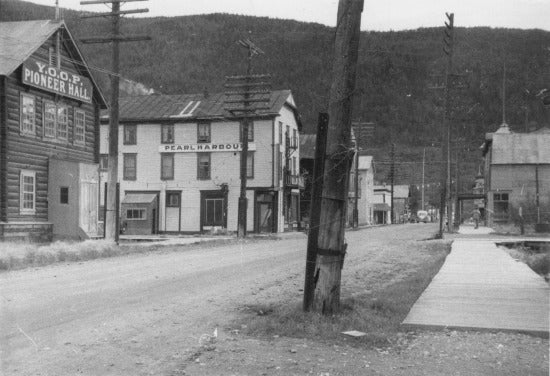 King Street, Dawson City, 1955.