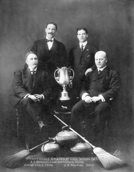Winners Grand Challenge Cup, c1908.