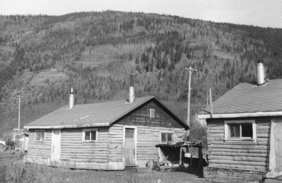 Two Log Cabins, c1975