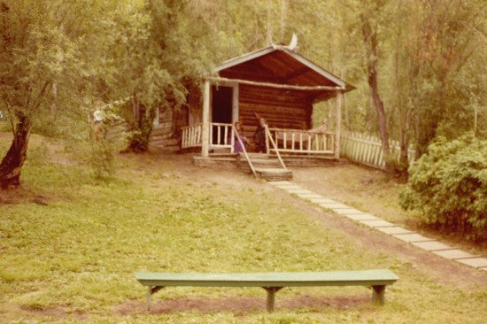Robert Service Cabin, July, 1981
