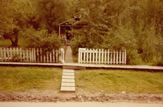 Robert Service Cabin, July, 1981
