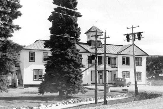 Dawson City Courthouse/St. Mary's Hospital, c1955