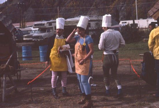 Outhouse Race, c1980.