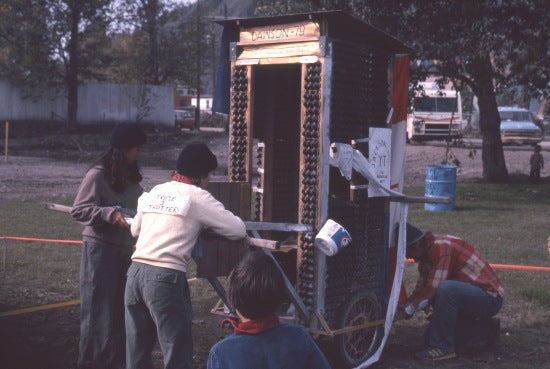 Outhouse Race, 1980.
