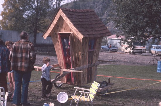 Outhouse Race, 1980.