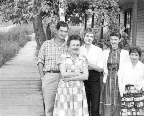 Glen Franklin and  Family, c1965
