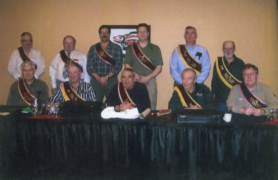 The Officers of the Grand Lodge, Yukon Order of Pioneers, 2008-9