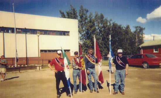Yukon Order of Pioneers at the Canada Day Parade, Mayo, YT, 2003