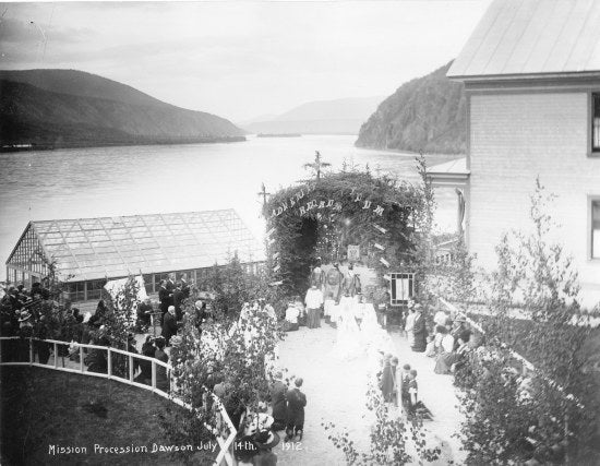 Mission Procession Dawson July 14, 1912.