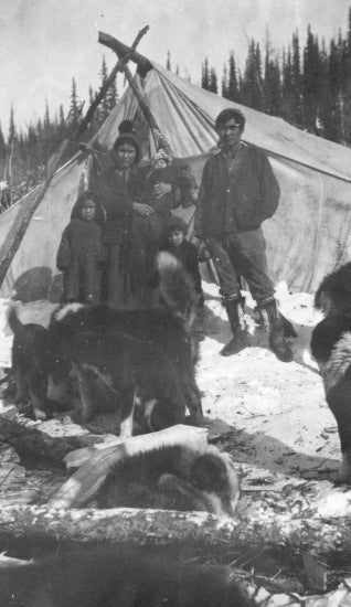 First Nations Family, c1921.