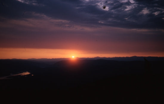 Yukon Sunset, July, 1966.