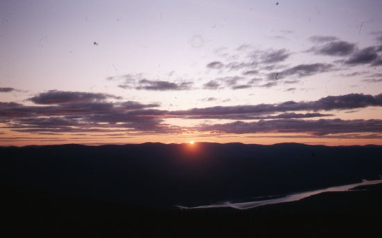 Yukon Sunset, August 1965.