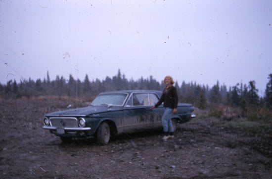 Friend at Forestry Tower, August 31,1965.