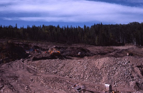 Placer Mine, August 1982.