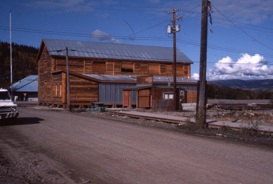 New Log Building, Dawson City, cSeptember 1982.
