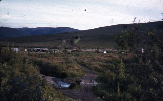 Town of Sixty Mile, July 1956.