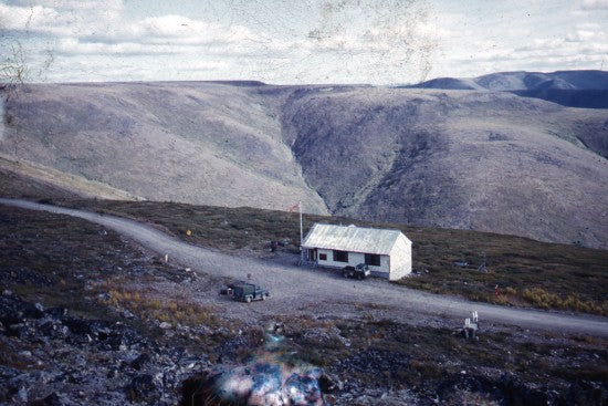 Customs House at Boundary Alaska, August 17,1961.
