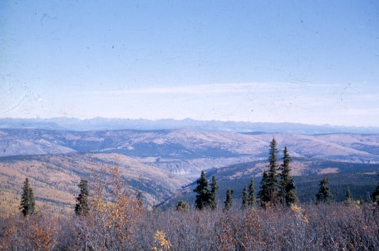 View from Sixty Mile Road, September, 1965.