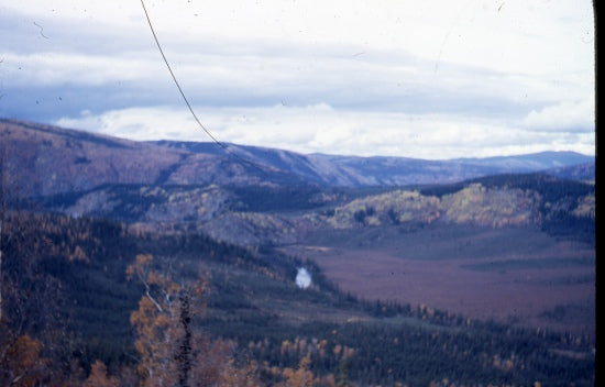 Road to Chicken Creek, Alaska,  September 1968.