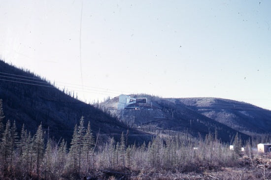 Asbestos Mine at Clinton Creek,  September 1968.