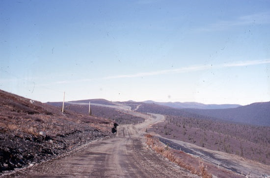 Sixty Mile Road, Clinton Creek Cut Off, September 1968