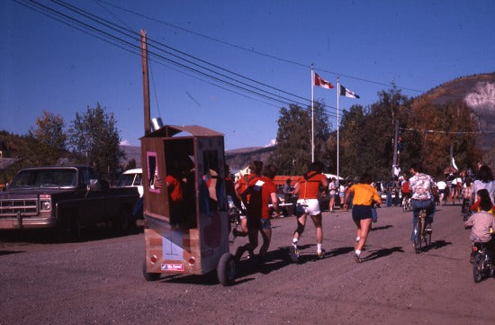 Outhouse Race, September 3, 1978.