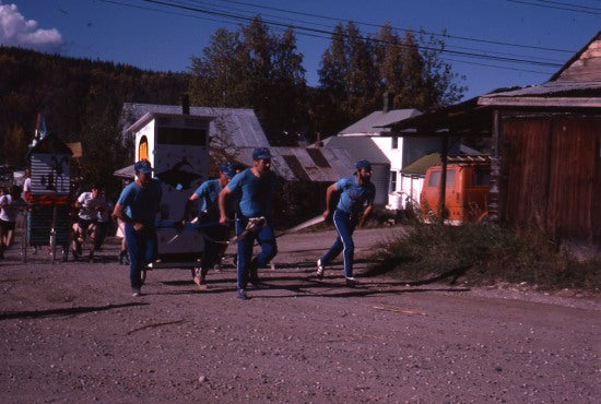 Outhouse Race, September 3, 1978.