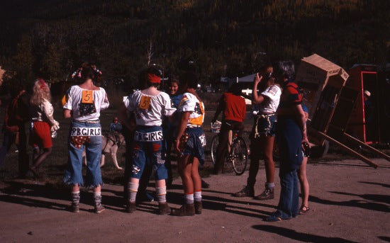 Outhouse Race, September, 1977.