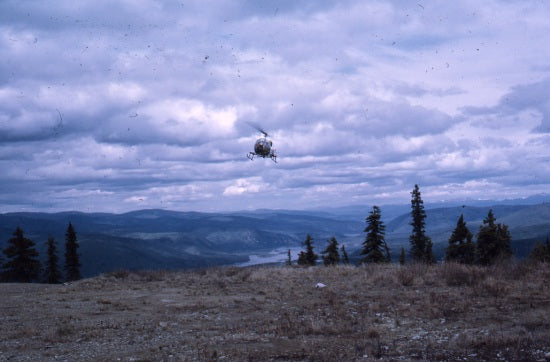 Landing at the Lookout Tower, July 1973.