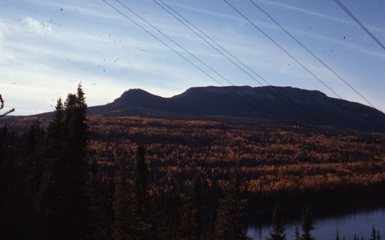 View from the Alaska Highway, September 21, 1977.