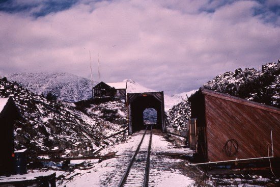 Summit, White Pass & Yukon Route, October 1968.