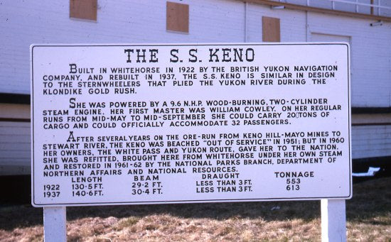 SS Keno, June 1964.