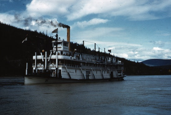 SS Casca on the Yukon River, August, 1941.