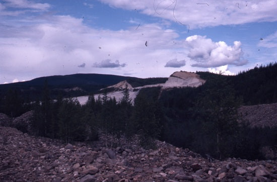 Mining on Bonanza Creek, July 1981.