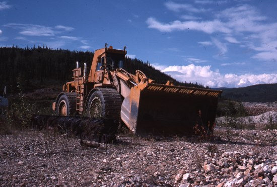 Mining Operation on Last Chance Creek, August 8, 1979.