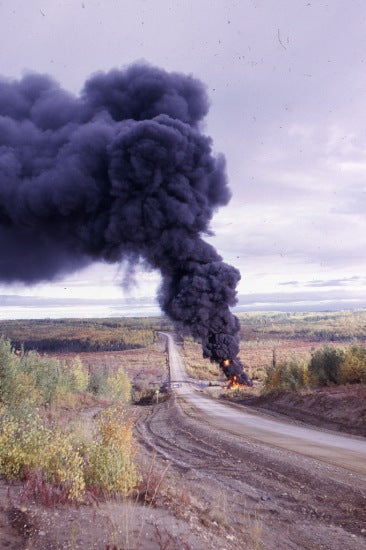 Fire at French Creek, September 4 or 5, 1971.
