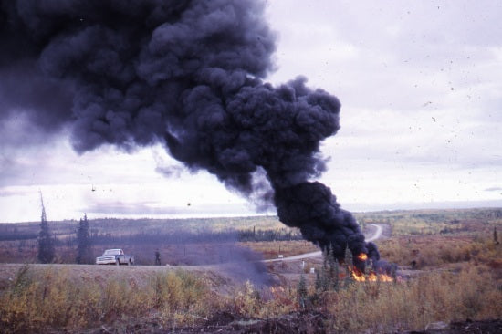Fire at French Creek, September 4, 1971.