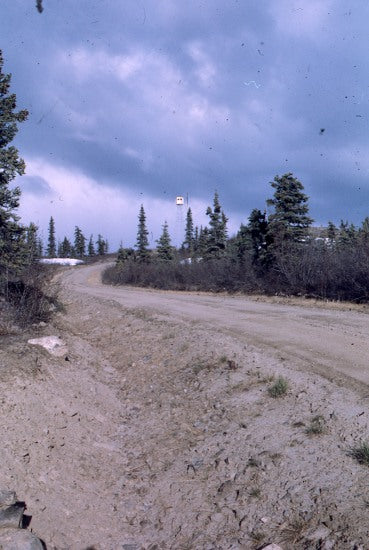 Road to Forestry Tower, August 1973.