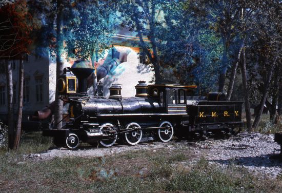 Klondike Mines Railway Locomotive No. 1, 1963.