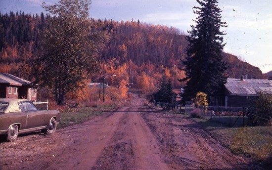 Dugas Street, Dawson City  September 1975.