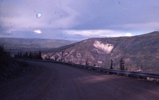 North of Dawson City, August 1976.