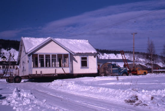 Moving a House, April 1970.