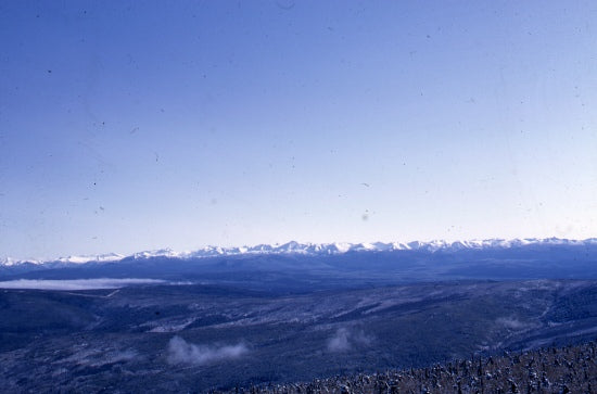 View from Lookout Tower, August 7, 1969.