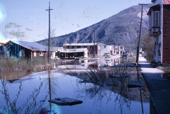Second Avenue, During Flood,  June 1964.