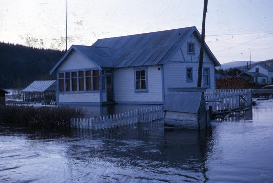 Dawson City Flood,  June 1964.